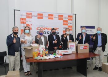 Inician distribución de campaña solidaria de Cooperativas del Sur en Ñuble