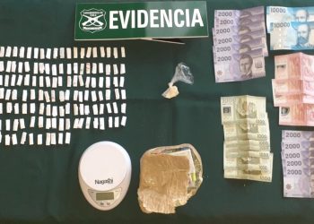Detienen a sujeto que vendía pasta base en sitio eriazo de población Bonilla en Chillán