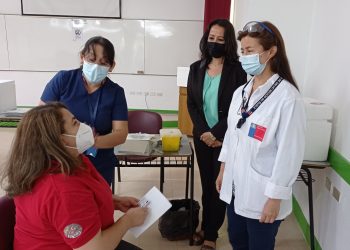 Más de nueve mil personas han sido vacunadas contra el Covid-19 en Campus Fernando May de UBB
