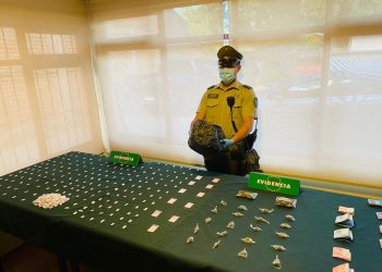 Detienen a clan familiar que vendía cocaína y otras sustancias ilícitas en Chillán