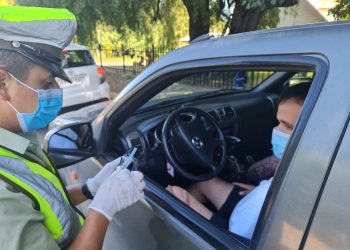Más de 200 alcotest y ocho narcotest se aplicaron en rutas de Pinto y Yungay