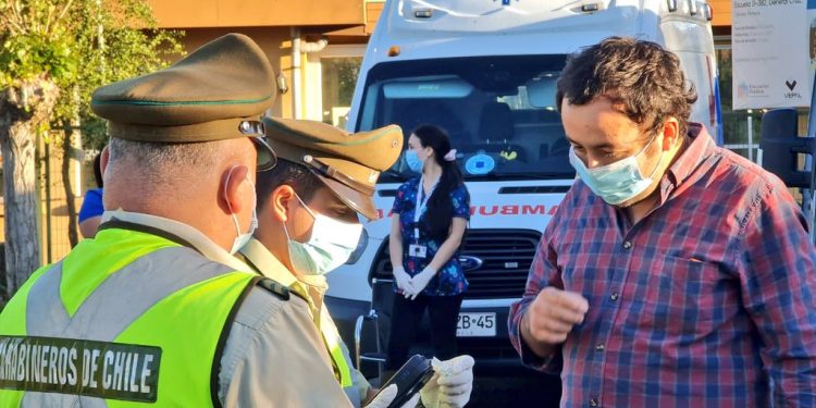 Pemuco: Realizan cerca de 90 exámenes para detectar conducción bajo la influencia del alcohol y otras drogas