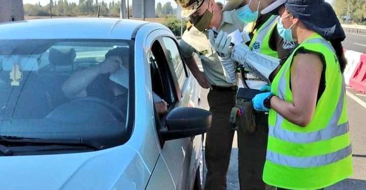 Detienen a 60 personas que incumplieron medidas sanitarias en Ñuble