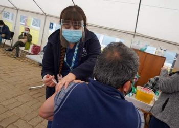 San Nicolás lidera proceso de vacunación regional en primeras y segundas dosis