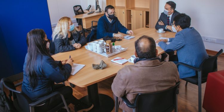 Crisóstomo se reúne con la CUT Ñuble y avanzan en demandas del sector