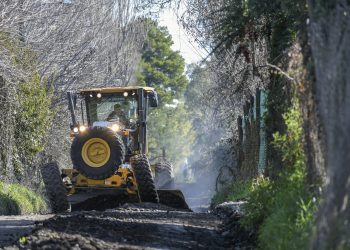 Mejoran caminos rurales de Chillán