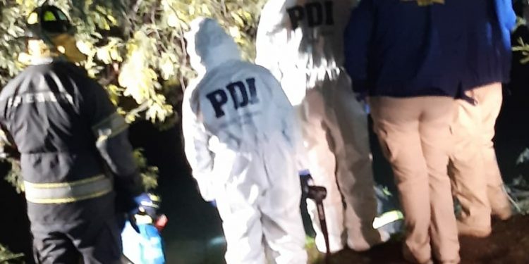 Encuentran restos humanos en ribera de río Perquilauquén