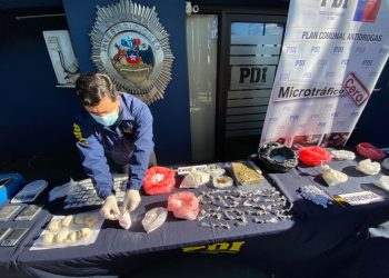 Incautan más de $100 millones en drogas y detienen a 10 personas en Chillán