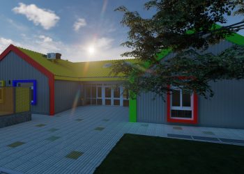 Presentan maqueta de nuevo jardín infantil que construirán en Ñiquén