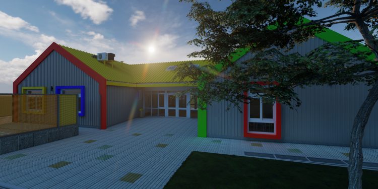 Presentan maqueta de nuevo jardín infantil que construirán en Ñiquén