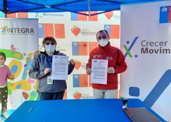 Jardines infantiles de El Carmen, Ninhue y Chillán fomentan el deporte por convenio con IND