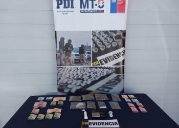 “Operación Totty”: Incautan cannabis y clorhidrato de cocaína en Chillán