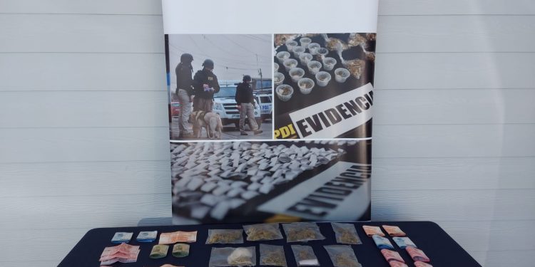 “Operación Totty”: Incautan cannabis y clorhidrato de cocaína en Chillán