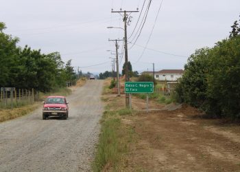 Asfaltarán camino Santa Clara-La Balsa en Bulnes