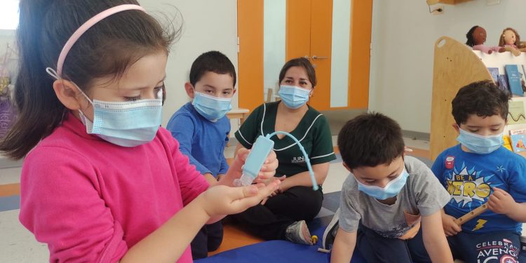 56 jardines de Ñuble cuentan con Cuadrillas Sanitarias