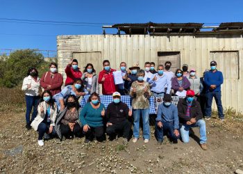 Sindicato de Pescadores Artesanales de Taucú recibe terreno fiscal