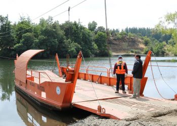 Balsa Cerro Negro vuelve a operar los siete días de la semana uniendo Bulnes y Quillón