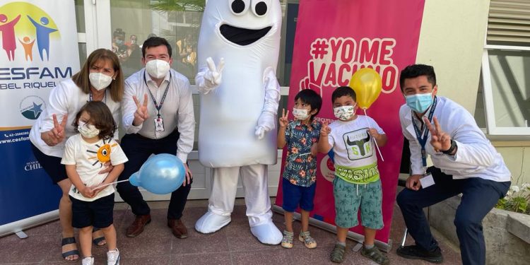 Comenzó vacunación de niños y niñas de 3 a 5 años