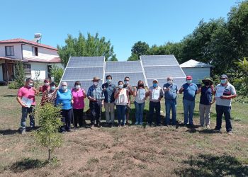 Pequeña agricultura de Ñuble incorpora nuevos sistemas de riego con energías limpias