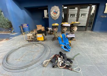 Cae banda que robó en Chillán maquinaria avaluada en $15 millones