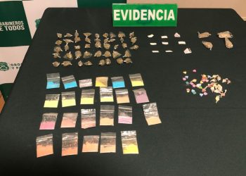 Detienen a mujer que mantenía diversas drogas en su domicilio en Chillán