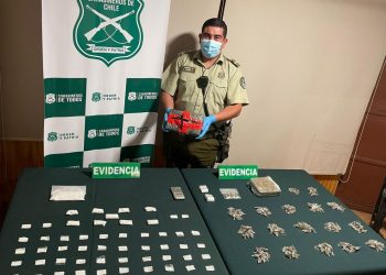 Desarticulan organización criminal e incautan más de 2.600 dosis de cocaína en Chillán