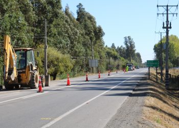 Inician instalación de semáforos y ampliación del cruce Cato-Nahueltoro