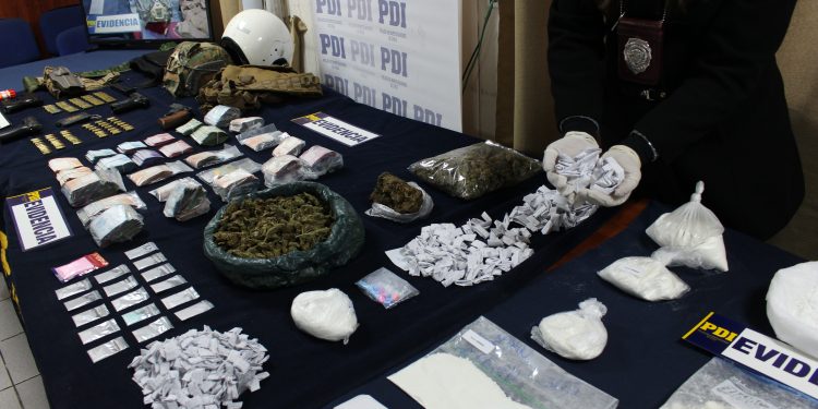 22 detenidos, armas de fuego y drogas avaluadas en $80 millones dejó «Operación Dominó”