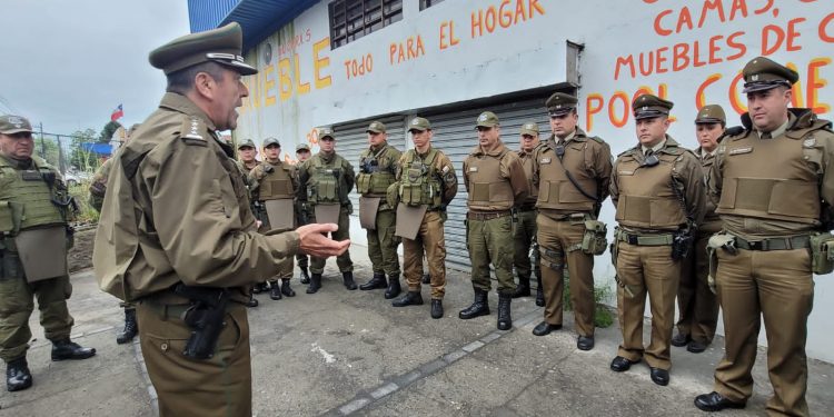 Realizan ronda policial extraordinaria para prevenir delitos en locales comerciales de Av. Argentina
