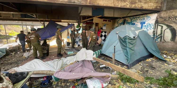 Decomiso de variadas armas blancas deja “Operativo Puentes” realizado por Carabineros en Chillán