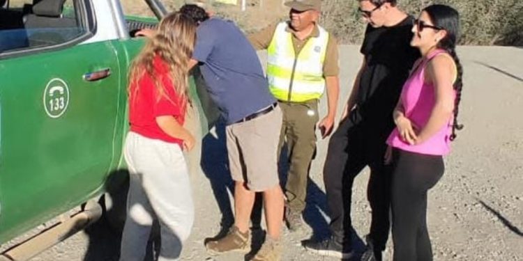 Encuentran con vida cerca de Los Lleuques a senderista extraviado en Pinto