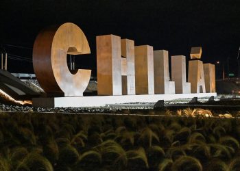 Inauguran estructura de bienvenida a Chillán en entrada norte