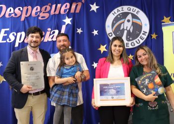 Realizan reconocimiento a estudiante de Coelemu que viajará a la NASA