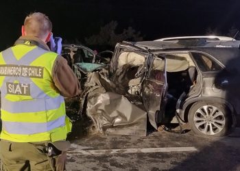 Investigan causa de accidente que dejó 5 fallecidos en autopista del Itata