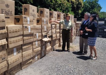 Chillán: Desbaratan agrupación criminal e incautan más de $1.100 millones en cigarrillos