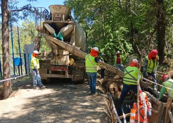 85% de avance llevan obras de mejoramiento de ruta hacia Reserva Ñuble