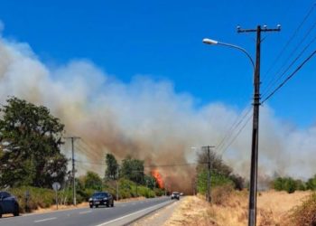 Detienen a 3 personas acusadas por el incendio forestal de Coihueco