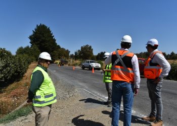 Durante el primer semestre se inició la pavimentación de más de 98 km de caminos en Ñuble