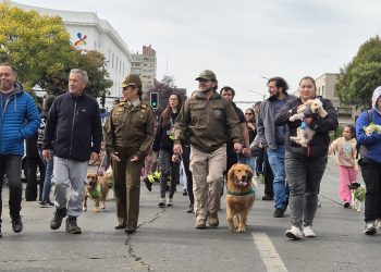 Más de 800 personas participaron en Corrida Familiar y Caminata Canina por aniversario 98 de Carabineros