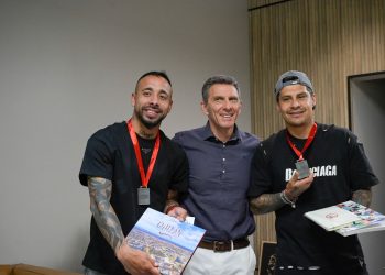 Pato Rubio y Bernardo Cerezo recibieron reconocimiento municipal