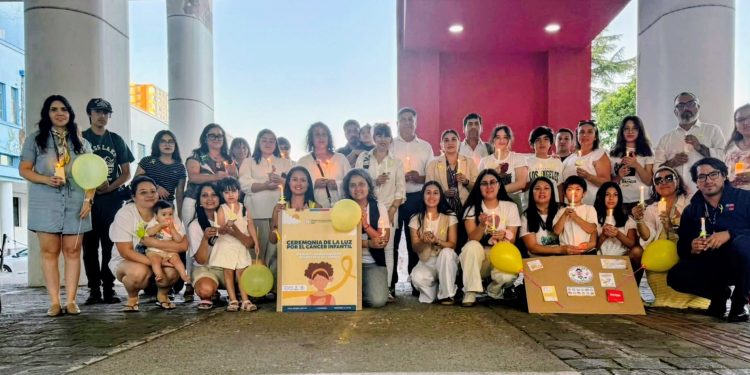 Con “Ceremonia de Luz” conmemoran Día Internacional del Cáncer Infantoadolescente