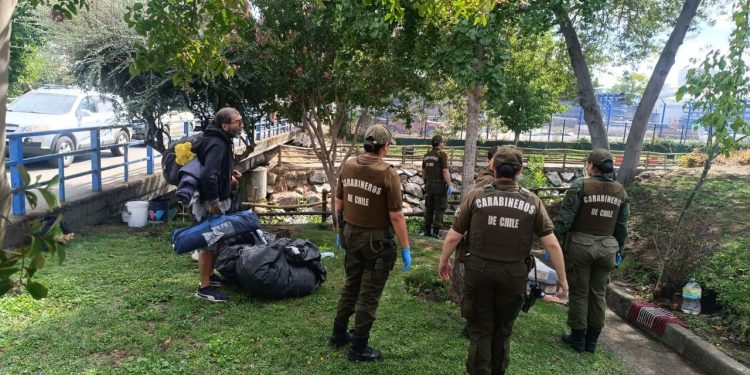 Intervienen 7 puentes para erradicar refugios ilegales e il&iacute;citos en Chill&aacute;n