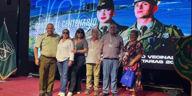 Vecinos y Carabineros MICC representaron a &Ntilde;uble en el Encuentro Internacional de Liderazgo Vecinal 2026