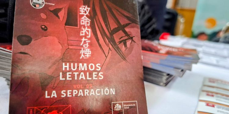 Autoridad sanitaria refuerza riesgos de iniciar h&aacute;bito tab&aacute;quico en adolescentes